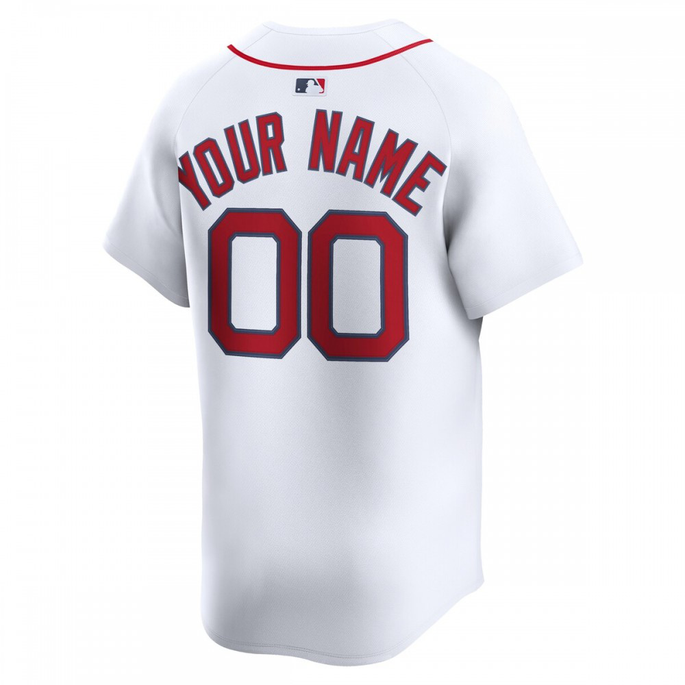 Boston Red Sox Home Limited Custom Jersey - White-Pro Kit Vault | Brand New 26/27 Sports Jerseys