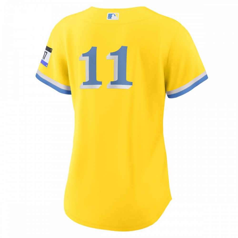 Rafael Devers Boston Red Sox Women's City Connect Replica Player Jersey - Gold-Pro Kit Vault | Brand New 26/27 Sports Jerseys