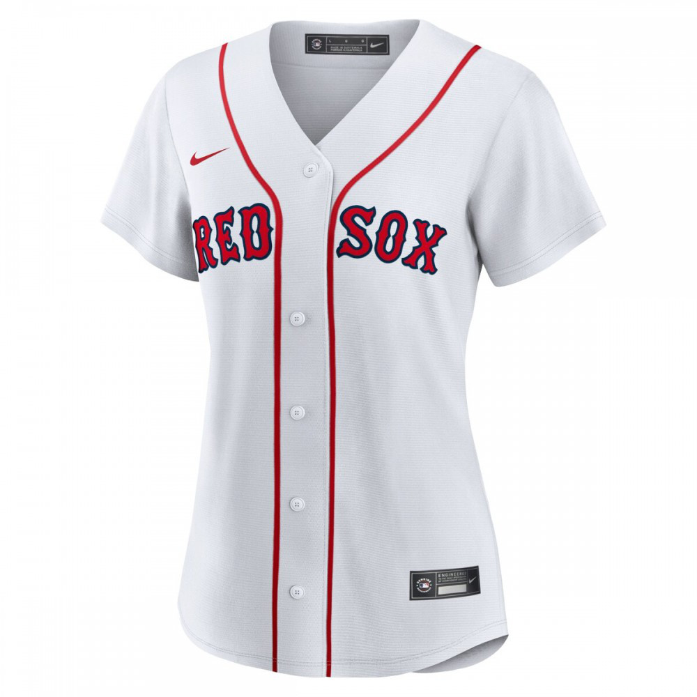 Rafael Devers Boston Red Sox Women's Home Replica Player Jersey - White-Pro Kit Vault | Brand New 26/27 Sports Jerseys