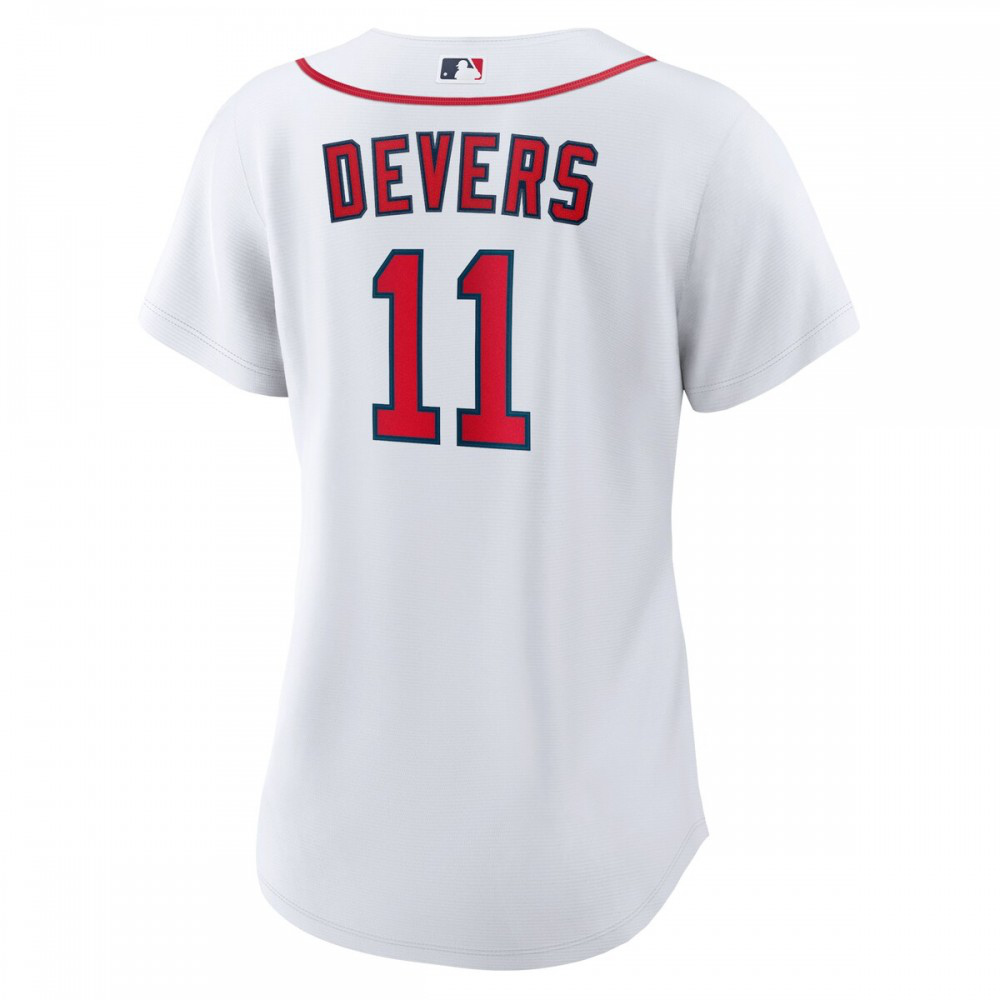 Rafael Devers Boston Red Sox Women's Home Replica Player Jersey - White-Pro Kit Vault | Brand New 26/27 Sports Jerseys