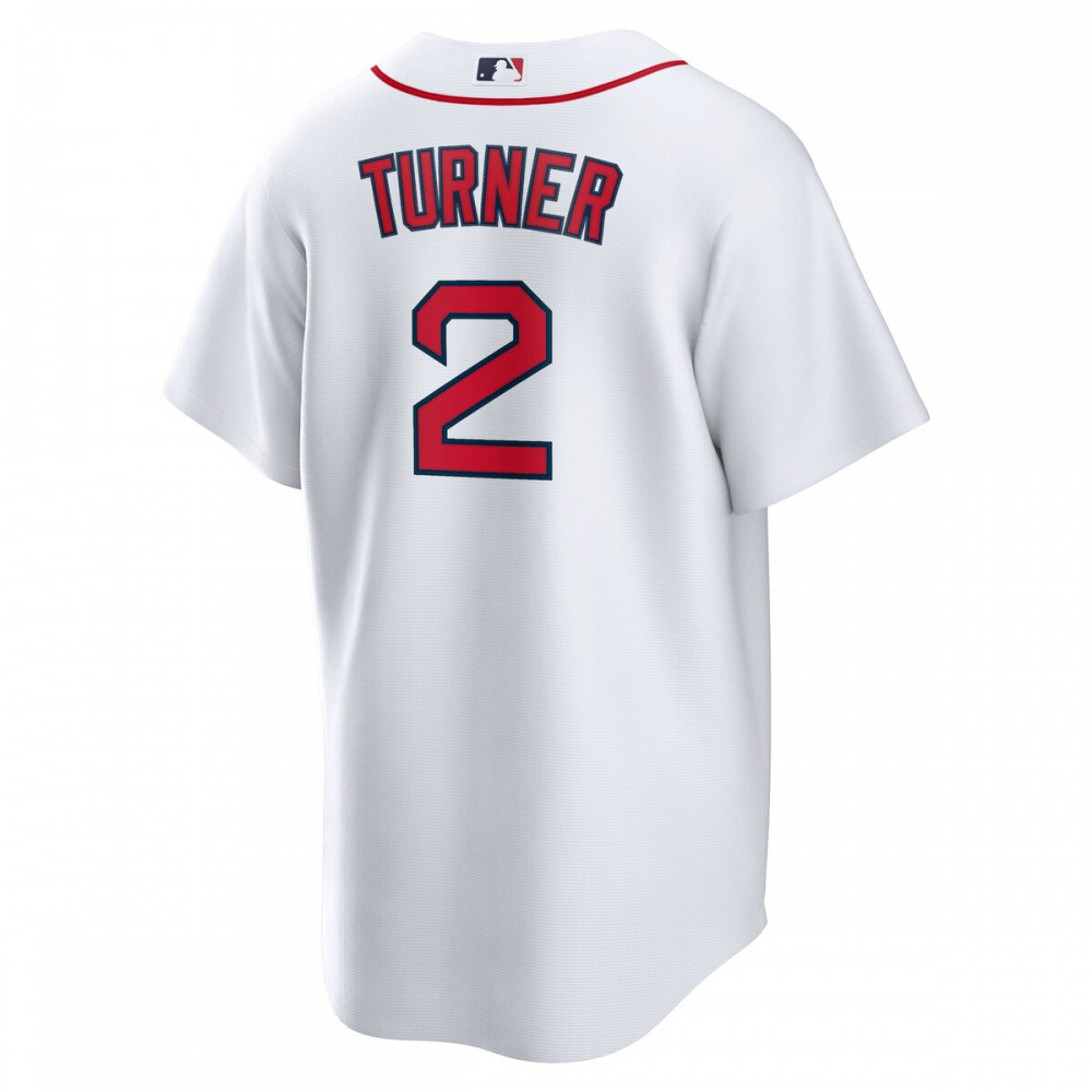 Justin Turner Boston Red Sox Home Replica Player Jersey - White/Red-Pro Kit Vault | Brand New 26/27 Sports Jerseys
