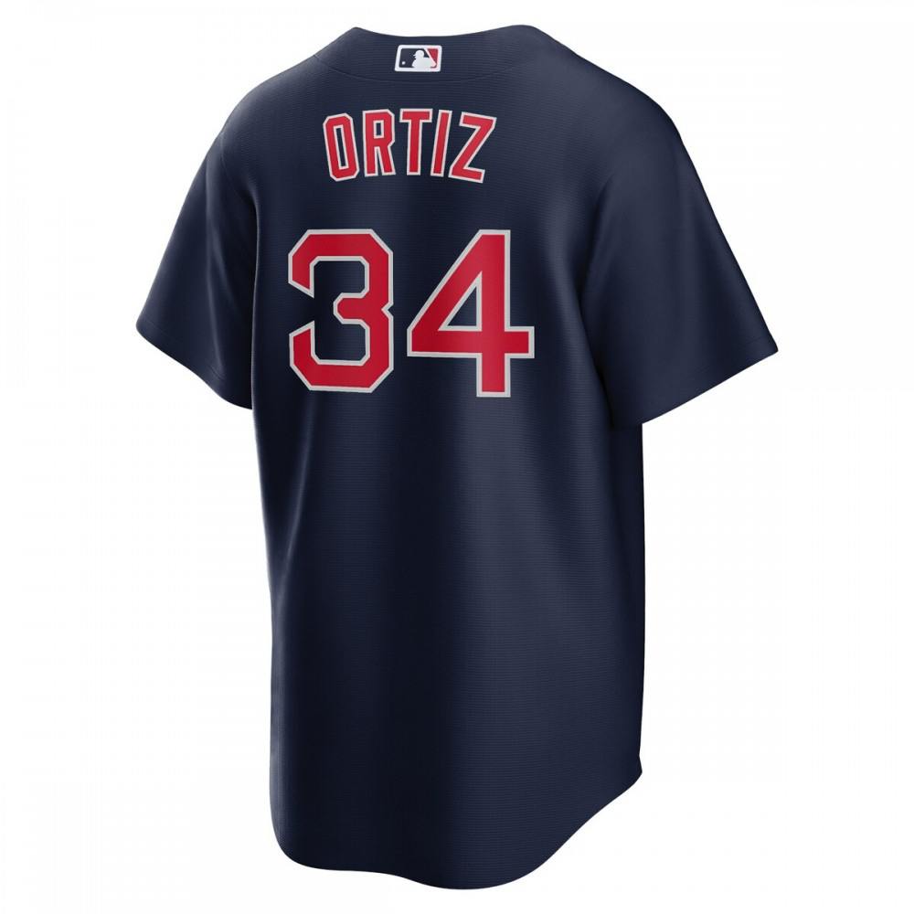 David Ortiz Boston Red Sox Alternate Replica Player Jersey - Navy-Pro Kit Vault | Brand New 26/27 Sports Jerseys