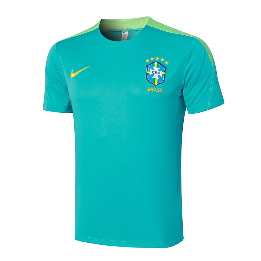 Brazil Men's/Kids' Shorts Kit 2024 2025 Green-Pro Kit Vault | Brand New 26/27 Sports Jerseys