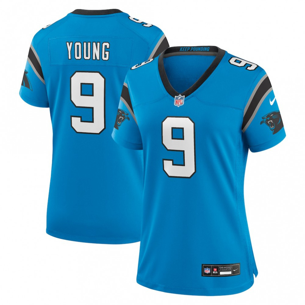 Bryce Young Carolina Panthers Women's Player Jersey - Blue-Pro Kit Vault | Brand New 26/27 Sports Jerseys