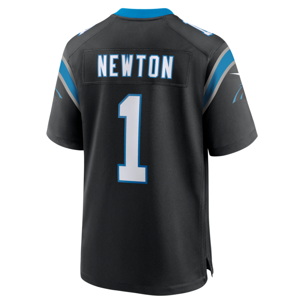 Cam Newton Carolina Panthers Team Retired Game Jersey - Black-Pro Kit Vault | Brand New 26/27 Sports Jerseys
