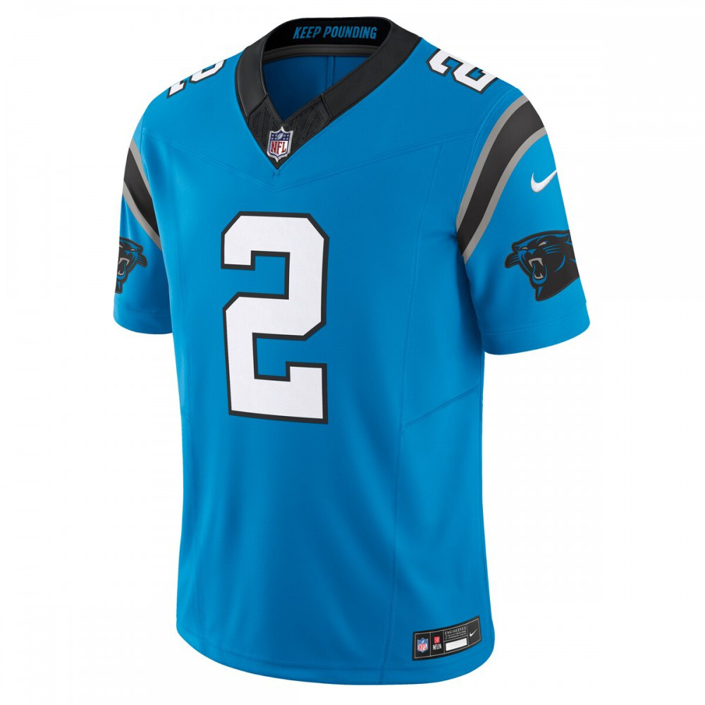 D.J. Moore Carolina Panthers Alternate Vapor F.U.S.E. Limited Jersey - Blue-Pro Kit Vault | Brand New 26/27 Sports Jerseys