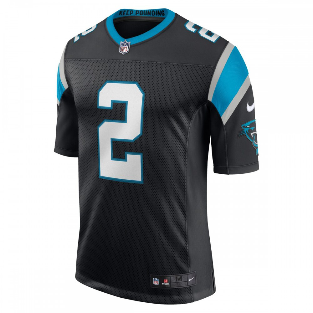 D.J. Moore Carolina Panthers Vapor Limited Jersey - Black-Pro Kit Vault | Brand New 26/27 Sports Jerseys
