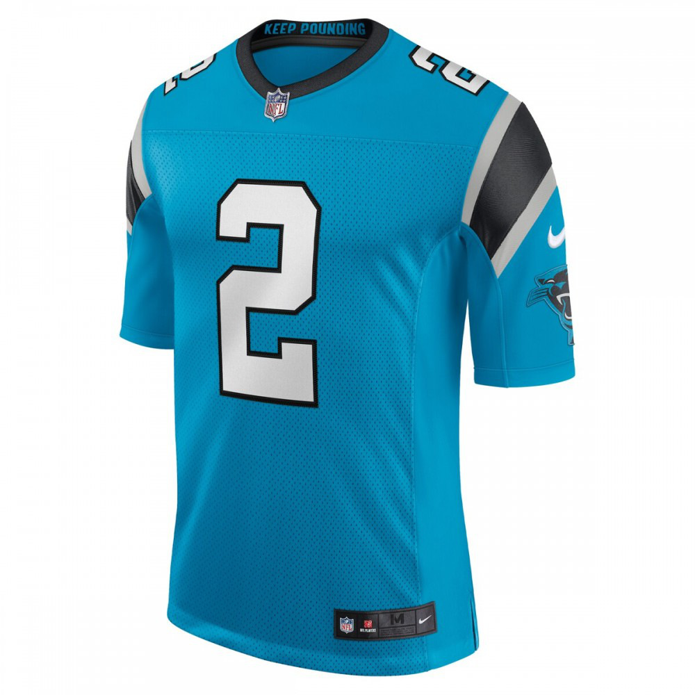 D.J. Moore Carolina Panthers Vapor Limited Jersey - Blue-Pro Kit Vault | Brand New 26/27 Sports Jerseys