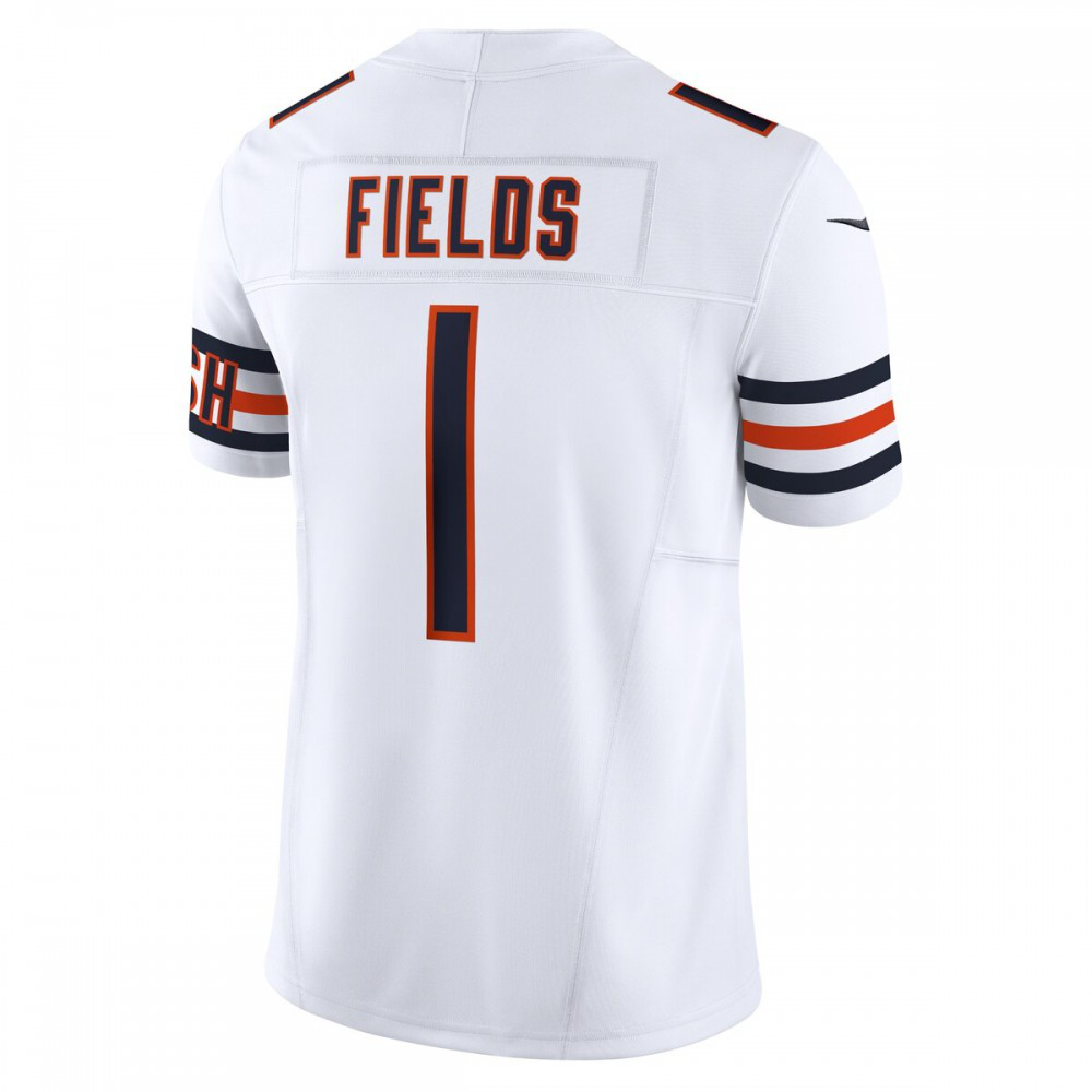 Justin Fields Chicago Bears Vapor F.U.S.E. Limited Jersey - White-Pro Kit Vault | Brand New 26/27 Sports Jerseys