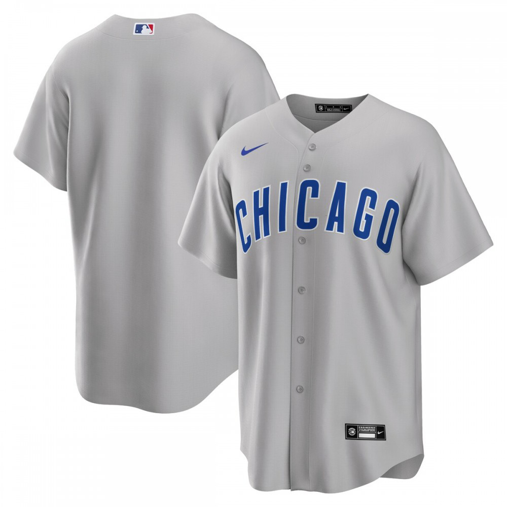 Chicago Cubs Road Replica Team Jersey - Gray-Pro Kit Vault | Brand New 26/27 Sports Jerseys