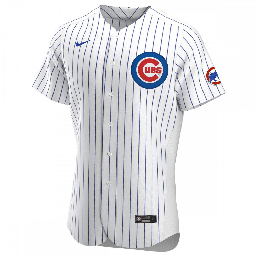 Chicago Cubs Home Custom Pick-A-Player Retired Roster Authentic Jersey - White-Pro Kit Vault | Brand New 26/27 Sports Jerseys