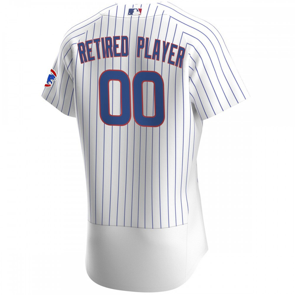 Chicago Cubs Home Custom Pick-A-Player Retired Roster Authentic Jersey - White-Pro Kit Vault | Brand New 26/27 Sports Jerseys