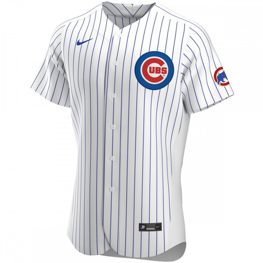 Chicago Cubs Home Authentic Team Jersey - White-Pro Kit Vault | Brand New 26/27 Sports Jerseys