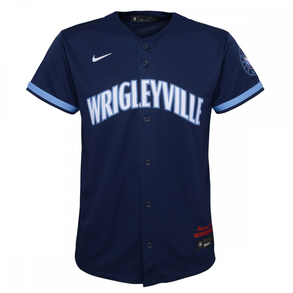Chicago Cubs Youth City Connect Replica Jersey - Navy-Pro Kit Vault | Brand New 26/27 Sports Jerseys