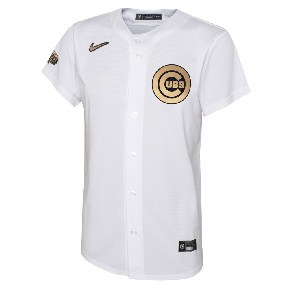 Chicago Cubs Youth 2022 MLB All-Star Game Replica Jersey - White-Pro Kit Vault | Brand New 26/27 Sports Jerseys
