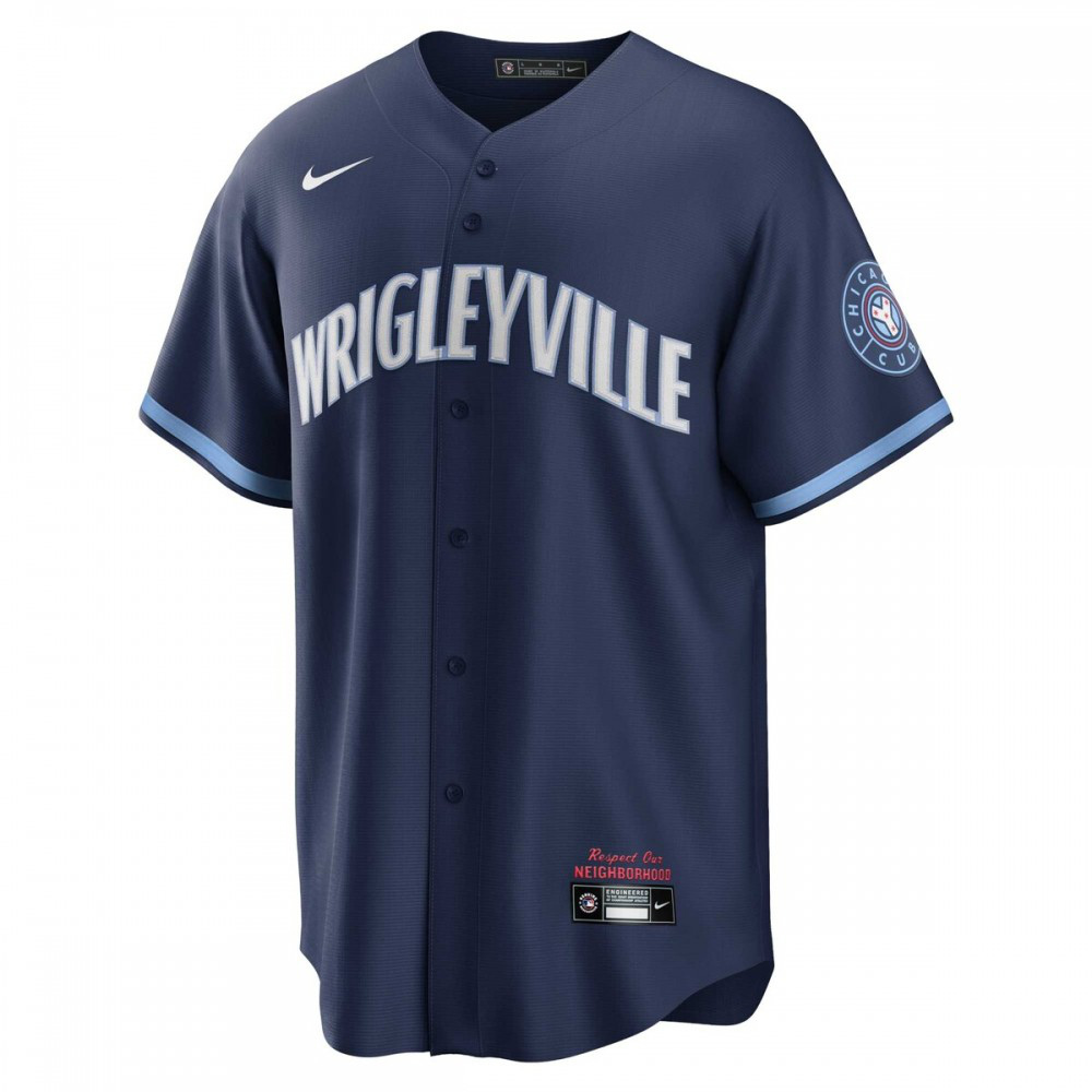 Seiya Suzuki Chicago Cubs City Connect Replica Player Jersey - Navy-Pro Kit Vault | Brand New 26/27 Sports Jerseys