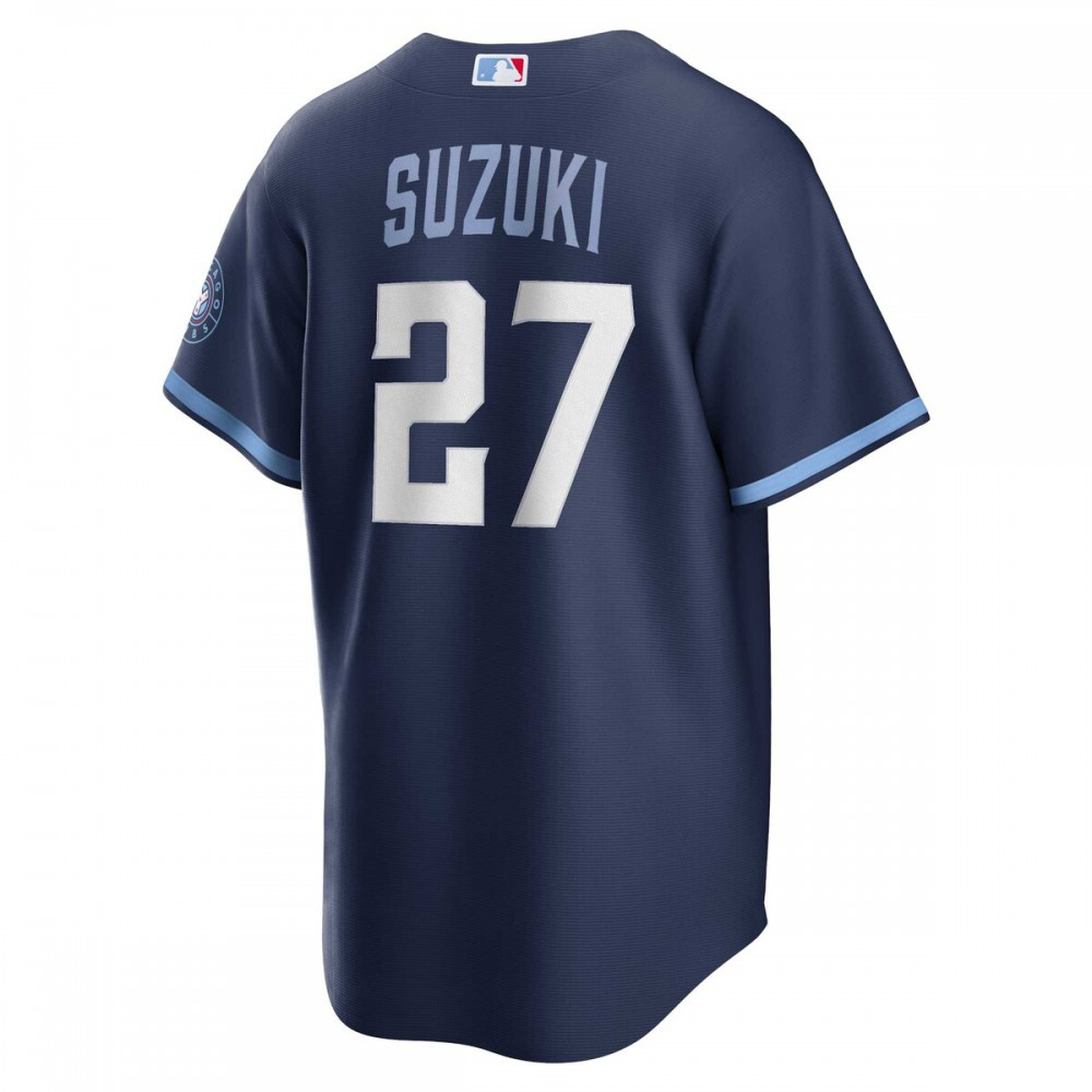 Seiya Suzuki Chicago Cubs City Connect Replica Player Jersey - Navy-Pro Kit Vault | Brand New 26/27 Sports Jerseys