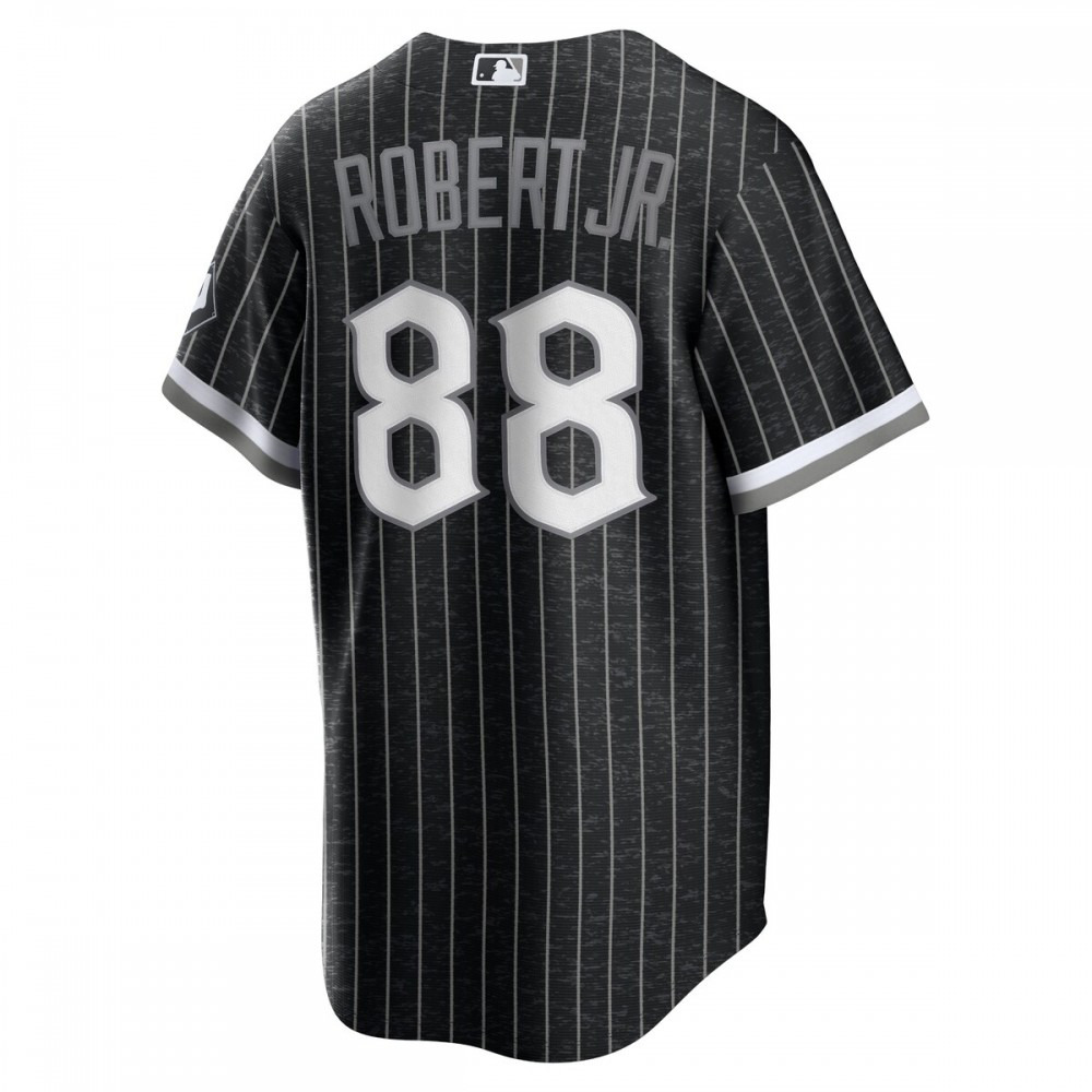 Luis Robert Chicago White Sox City Connect Replica Player Jersey - Black-Pro Kit Vault | Brand New 26/27 Sports Jerseys