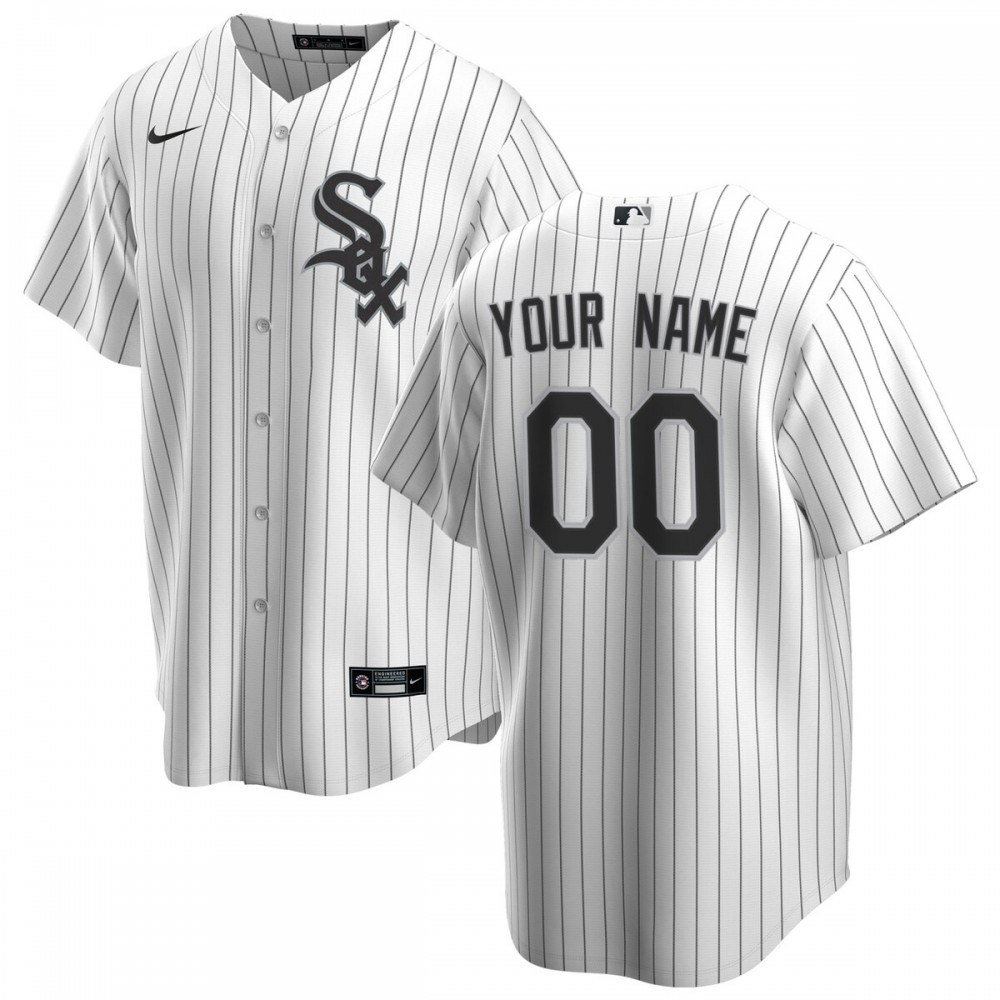 Chicago White Sox Home Replica Custom Jersey - White-Pro Kit Vault | Brand New 26/27 Sports Jerseys