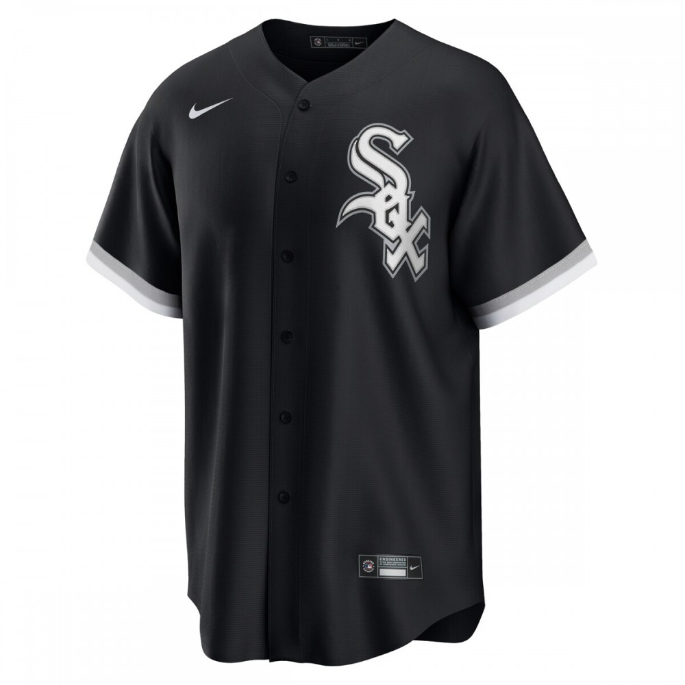 Yoan Moncada Chicago White Sox Alternate Replica Player Name Jersey - Black-Pro Kit Vault | Brand New 26/27 Sports Jerseys
