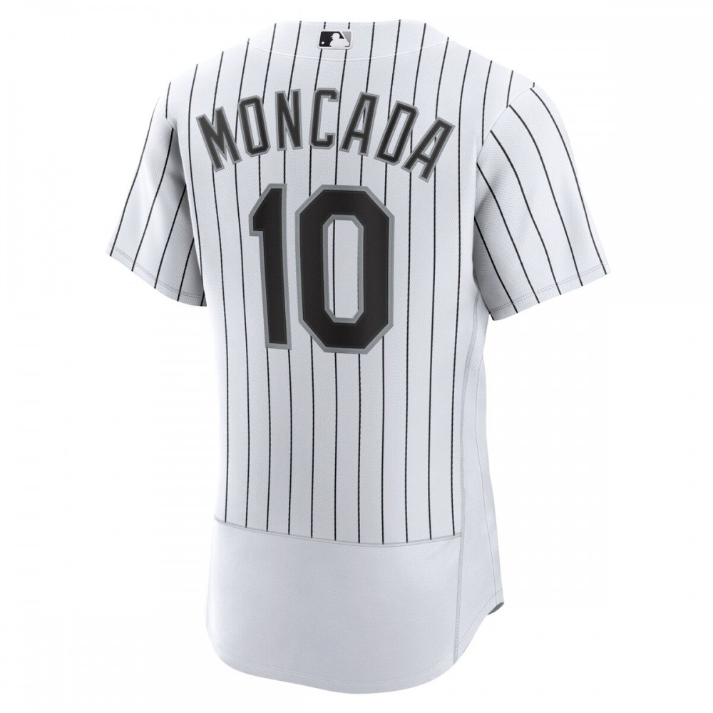 Yoan Moncada Chicago White Sox Home Authentic Player Jersey - White-Pro Kit Vault | Brand New 26/27 Sports Jerseys