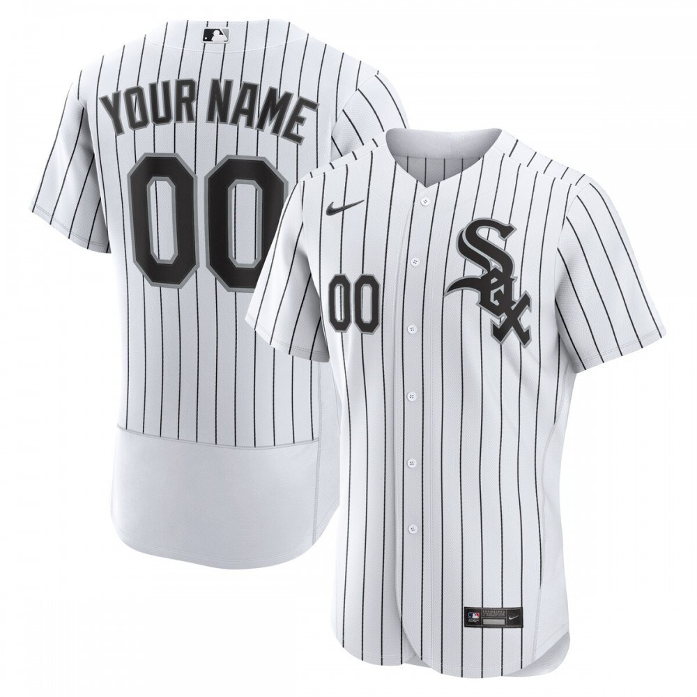 Chicago White Sox Home Authentic Custom Jersey - White-Pro Kit Vault | Brand New 26/27 Sports Jerseys