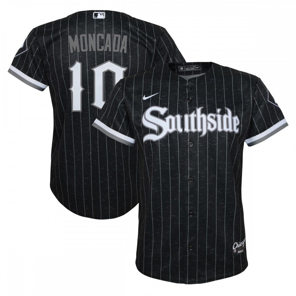 Yoan Moncada Chicago White Sox Youth City Connect Replica Player Jersey - Black-Pro Kit Vault | Brand New 26/27 Sports Jerseys