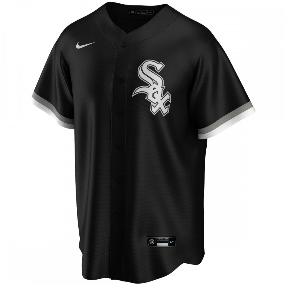 Yoan Moncada Chicago White Sox Youth Alternate Replica Player Jersey - Black-Pro Kit Vault | Brand New 26/27 Sports Jerseys