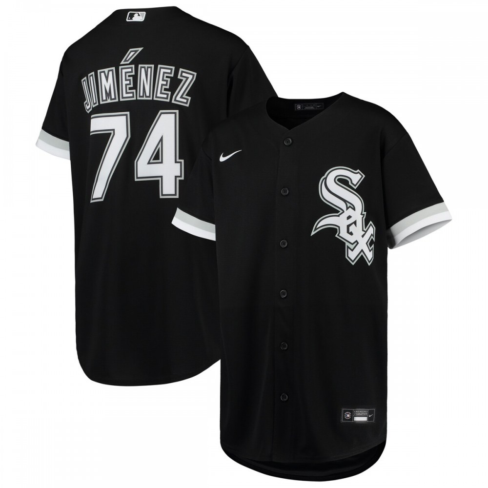 Eloy Jimenez Chicago White Sox Youth Alternate Replica Player Jersey - Black-Pro Kit Vault | Brand New 26/27 Sports Jerseys