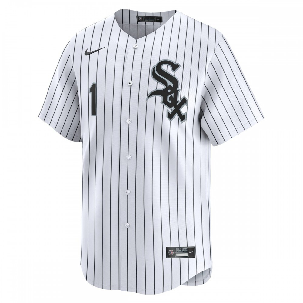 Chicago White Sox #1 Dad Home Limited Jersey - White-Pro Kit Vault | Brand New 26/27 Sports Jerseys