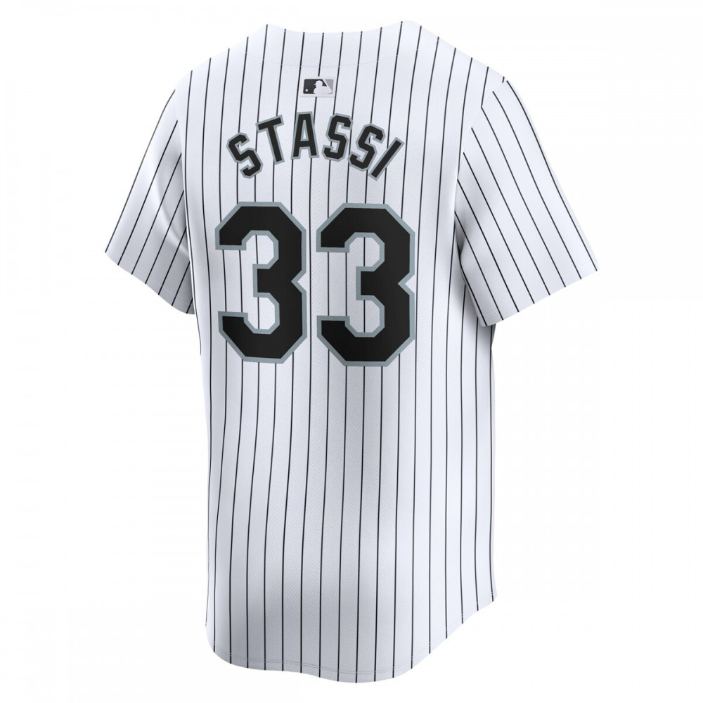 Max Stassi Chicago White Sox Home Limited Player Jersey聽鈥?White-Pro Kit Vault | Brand New 26/27 Sports Jerseys