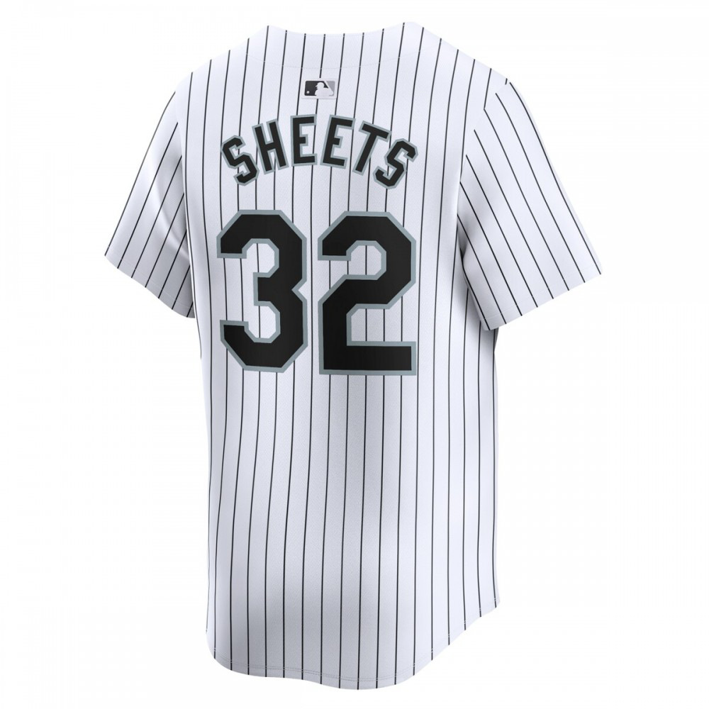 Gavin Sheets Chicago White Sox Home Limited Player Jersey - White-Pro Kit Vault | Brand New 26/27 Sports Jerseys