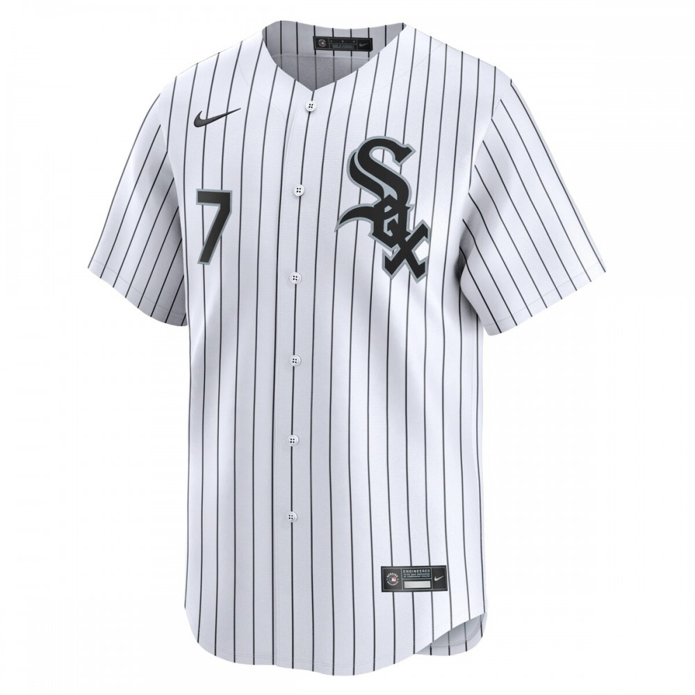 Tim Anderson Chicago White Sox Home Limited Player Jersey - White-Pro Kit Vault | Brand New 26/27 Sports Jerseys
