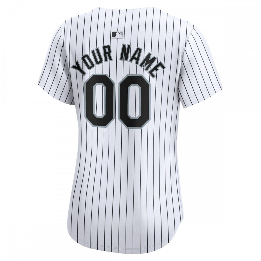 Chicago White Sox Women's Home Limited Custom Jersey - White-Pro Kit Vault | Brand New 26/27 Sports Jerseys