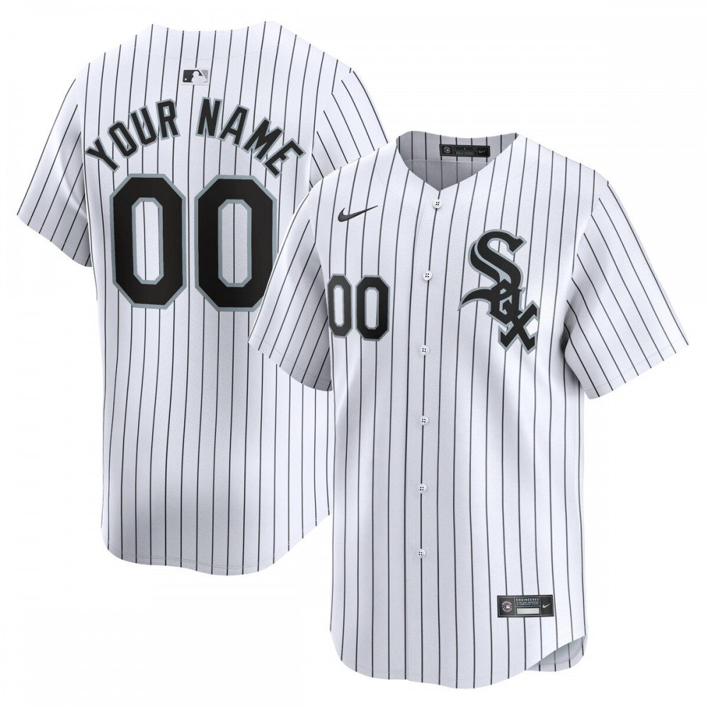 Chicago White Sox Home Limited Custom Jersey - White-Pro Kit Vault | Brand New 26/27 Sports Jerseys