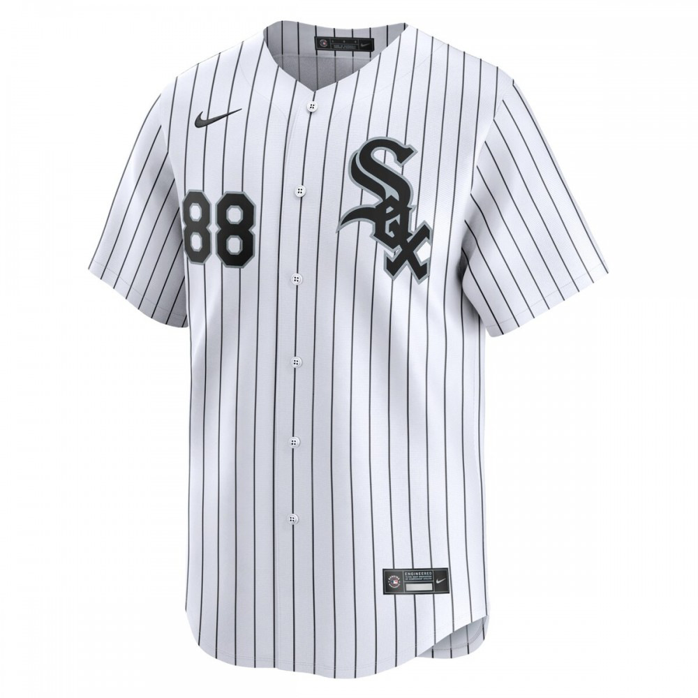 Luis Robert Jr. Chicago White Sox Home Limited Player Jersey - White-Pro Kit Vault | Brand New 26/27 Sports Jerseys