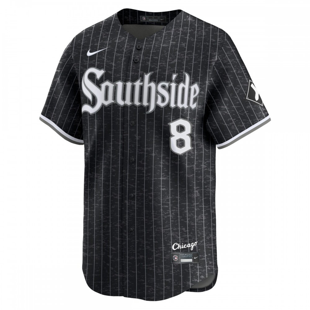 Bo Jackson Chicago White Sox City Connect Retired Player Jersey - Black-Pro Kit Vault | Brand New 26/27 Sports Jerseys