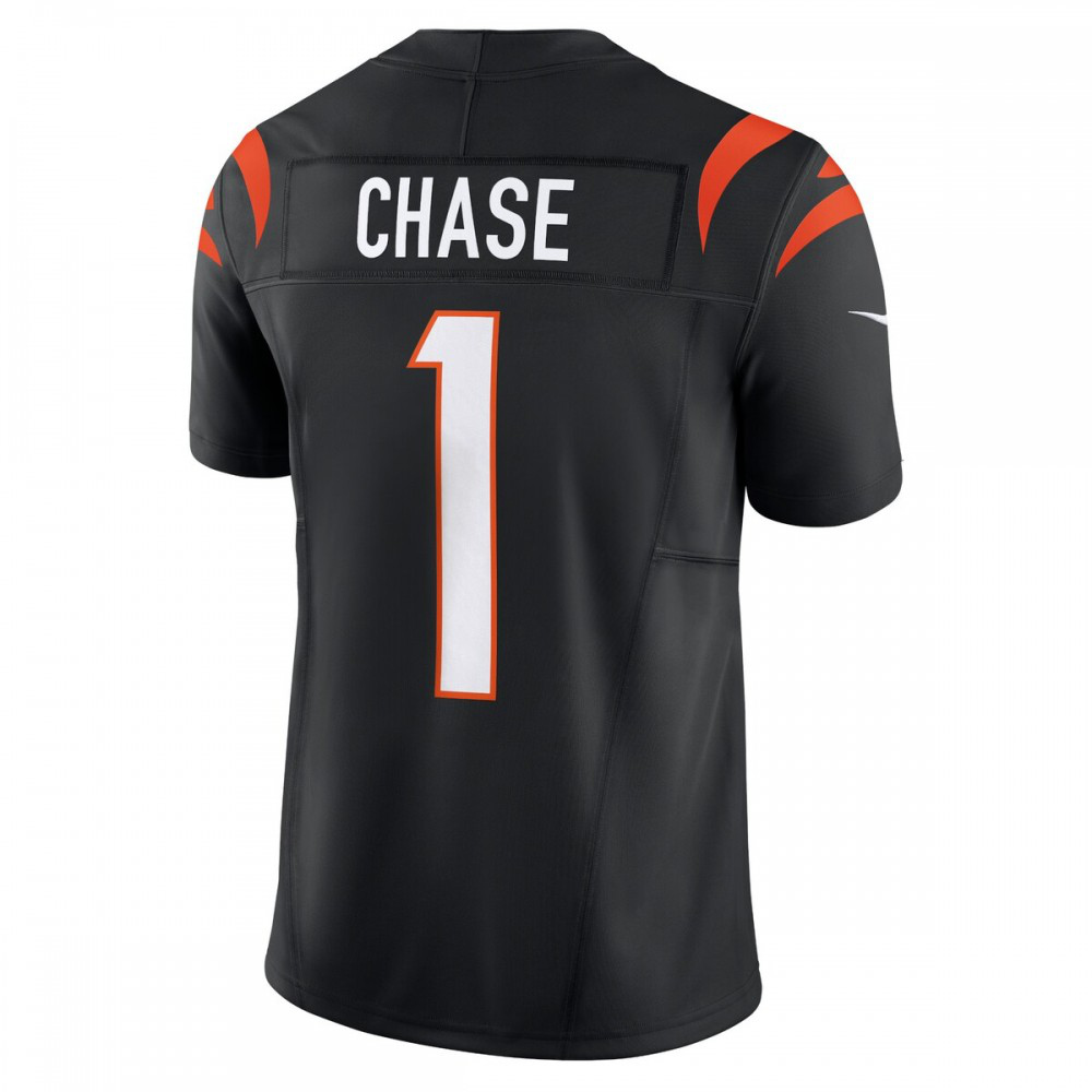 Ja'Marr Chase Cincinnati Bengals Vapor F.U.S.E. Limited Jersey - Black-Pro Kit Vault | Brand New 26/27 Sports Jerseys