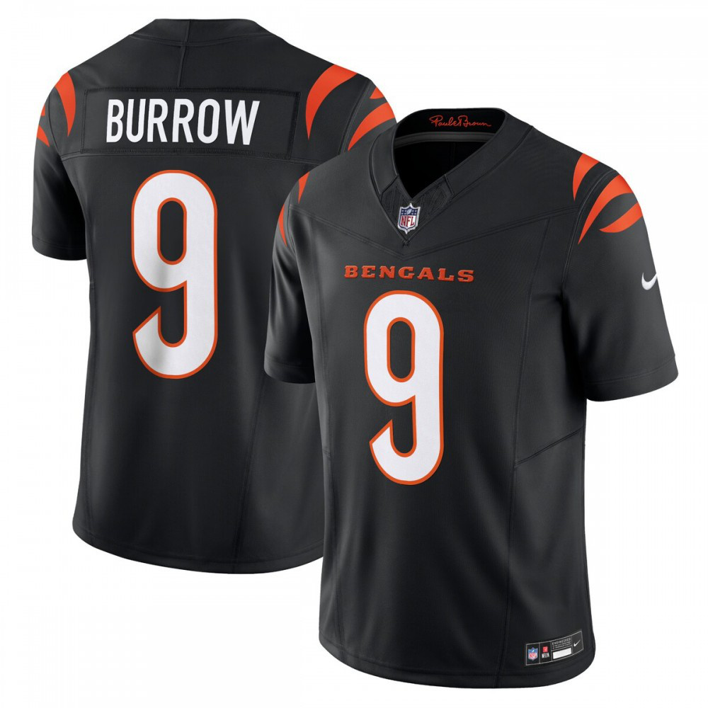 Joe Burrow Cincinnati Bengals Vapor F.U.S.E. Limited Jersey - Black-Pro Kit Vault | Brand New 26/27 Sports Jerseys