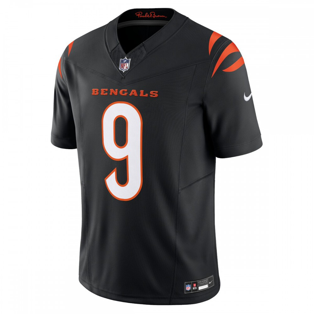Joe Burrow Cincinnati Bengals Vapor F.U.S.E. Limited Jersey - Black-Pro Kit Vault | Brand New 26/27 Sports Jerseys