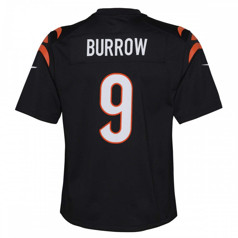 Joe Burrow Cincinnati Bengals Youth Game Jersey - Black-Pro Kit Vault | Brand New 26/27 Sports Jerseys