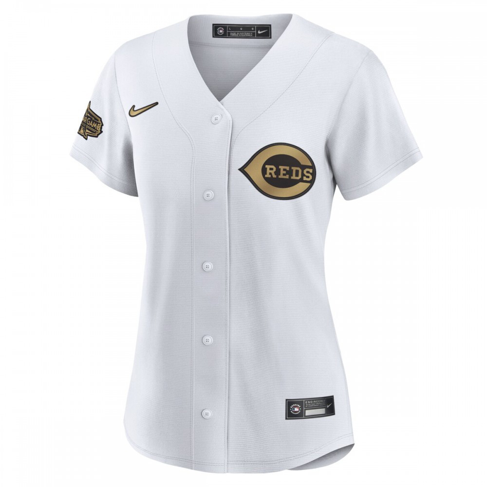 Cincinnati Reds Women's 2022 MLB All-Star Game Replica Blank Jersey - White-Pro Kit Vault | Brand New 26/27 Sports Jerseys