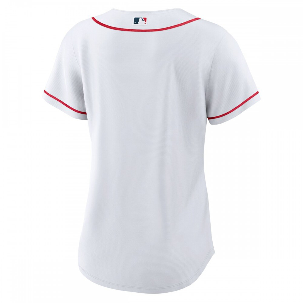 Cincinnati Reds Women's Home Blank Replica Jersey - White-Pro Kit Vault | Brand New 26/27 Sports Jerseys