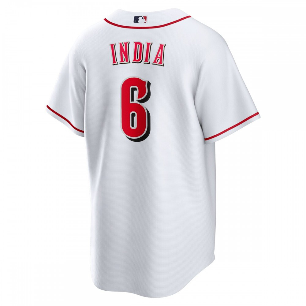 Jonathan India Cincinnati Reds Replica Player Jersey - White-Pro Kit Vault | Brand New 26/27 Sports Jerseys