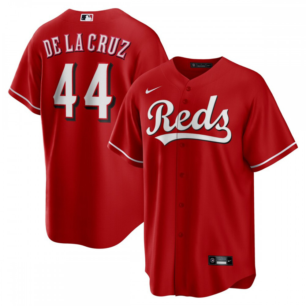 Elly De La Cruz Cincinnati Reds Alternate Replica Jersey - Red-Pro Kit Vault | Brand New 26/27 Sports Jerseys