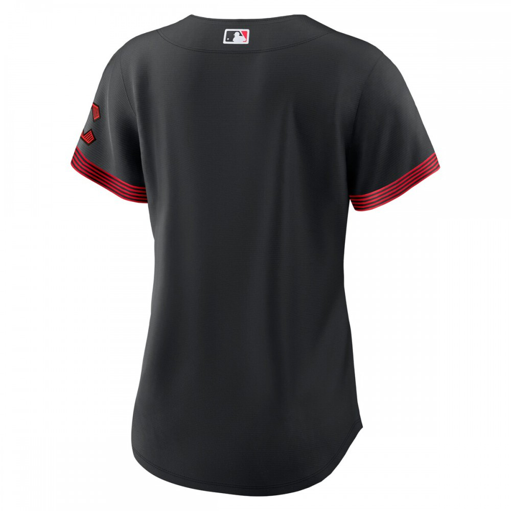 Cincinnati Reds Women's 2023 City Connect Replica Jersey - Black-Pro Kit Vault | Brand New 26/27 Sports Jerseys