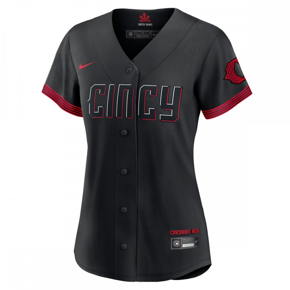 Joey Votto Cincinnati Reds Women's 2023 City Connect Replica Player Jersey - Black-Pro Kit Vault | Brand New 26/27 Sports Jerseys