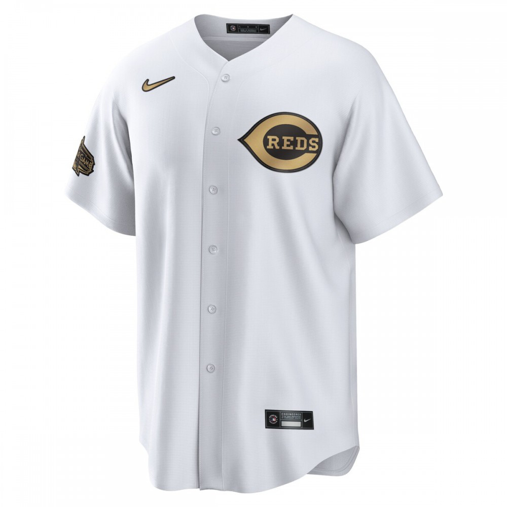 Cincinnati Reds 2022 MLB All-Star Game Replica Custom Jersey - White-Pro Kit Vault | Brand New 26/27 Sports Jerseys