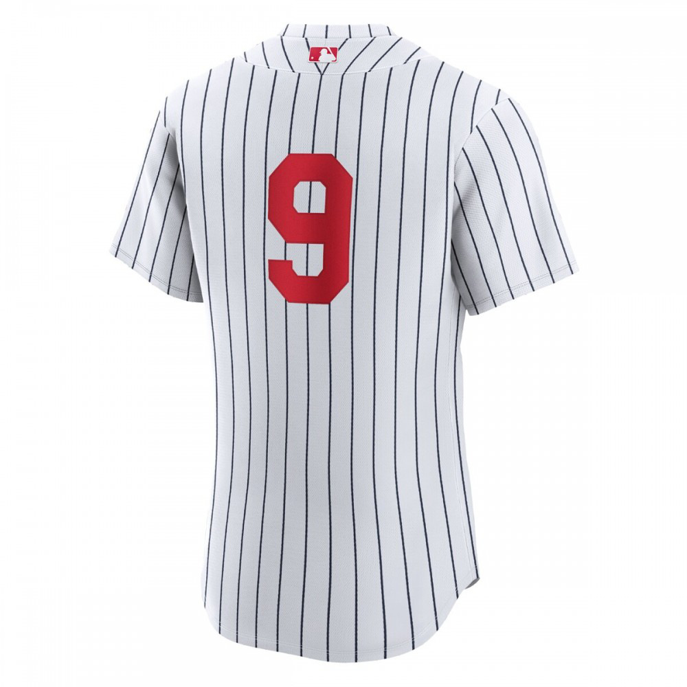 Mike Moustakas Cincinnati Reds 2022 MLB at Field of Dreams Game Authentic Player Jersey - White-Pro Kit Vault | Brand New 26/27 Sports Jerseys