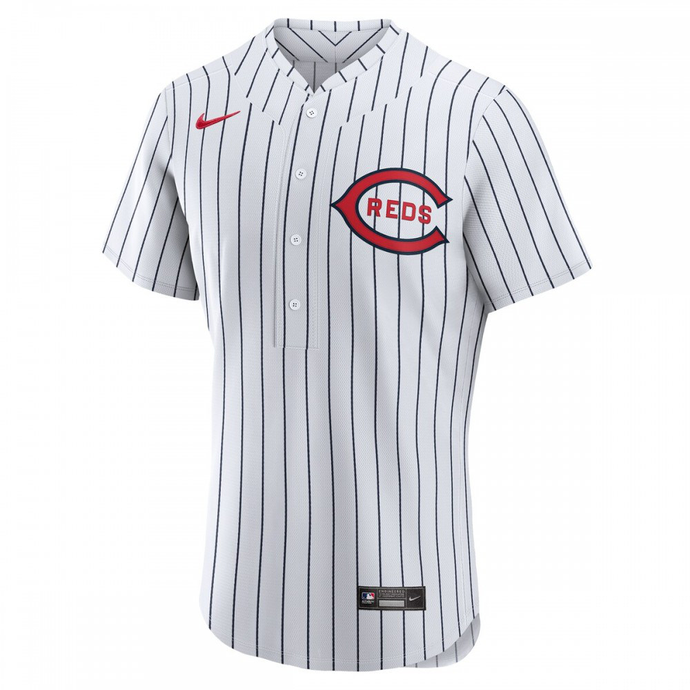 Cincinnati Reds 2022 MLB at Field of Dreams Game Authentic Team Jersey - White-Pro Kit Vault | Brand New 26/27 Sports Jerseys